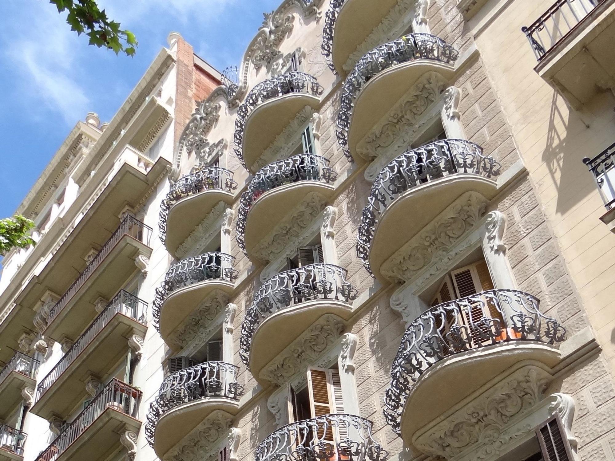 Hostal Balkonis Barcelona Kültér fotó